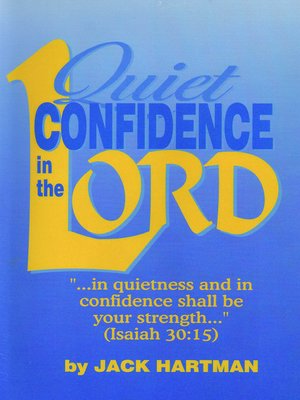 cover image of Quiet Confidence in the Lord